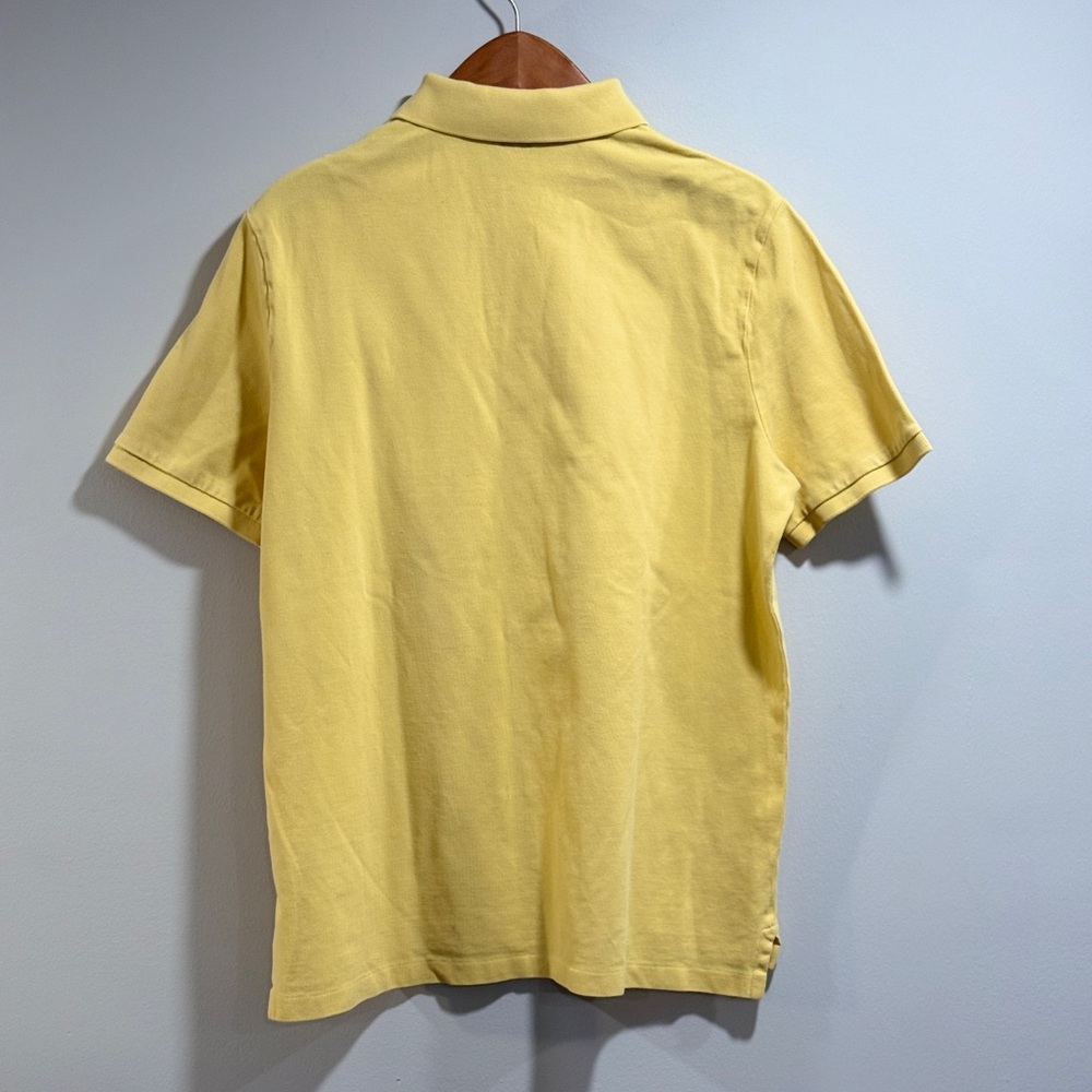 Ralph Lauren Men's Light Yellow Polo Short Sleeve Shirt Size L - Picture 2 of 8